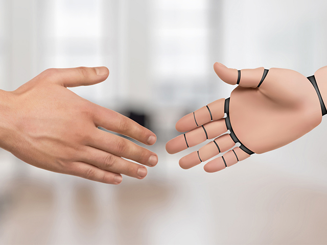 Robotlar ve Protezler için Yaşayan Deri Katmanı