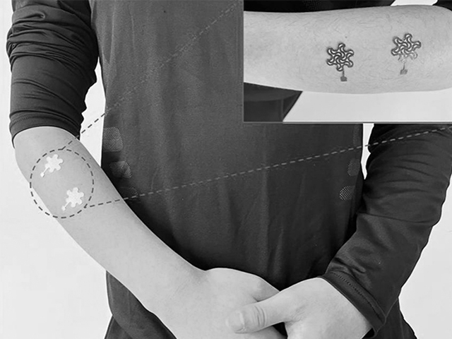 Kağıt Üzerinde Kalem Teknolojisi Kullanılarak Geliştirilmiş Giyilebilir Sensör