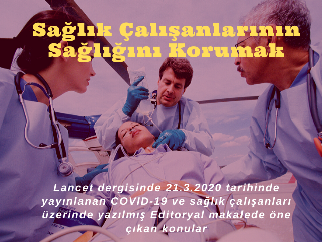 Sağlık Çalışanlarının Sağlığını Korumak
