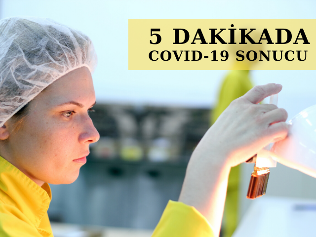 FDA Onaylı 5 Dakikada Sonuç Veren COVID-19 Testi