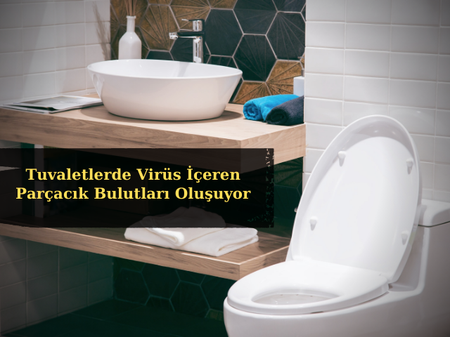 Tuvaletlerde Bulaşım Riski Taşıyan Virüs İçeren Parçacık Bulutları Oluşuyor
