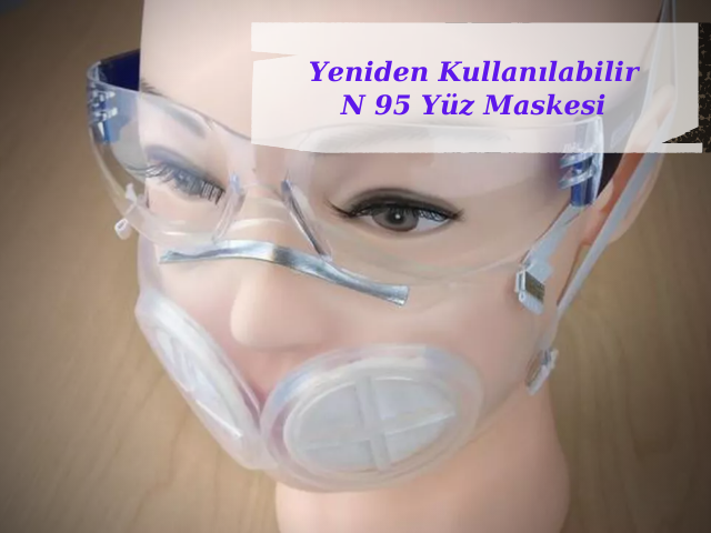 Yeniden Kullanılabilir N95 Yüz Maskesi