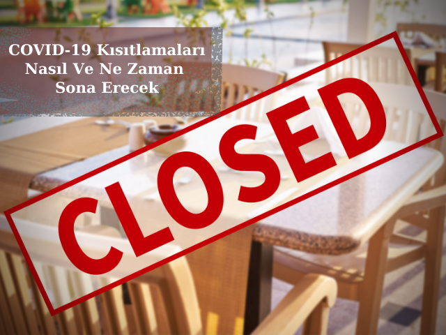  COVID-19 Kısıtlamaları Nasıl Ve Ne Zaman Sona Erdirilecek: Optimizasyon Yaklaşımı