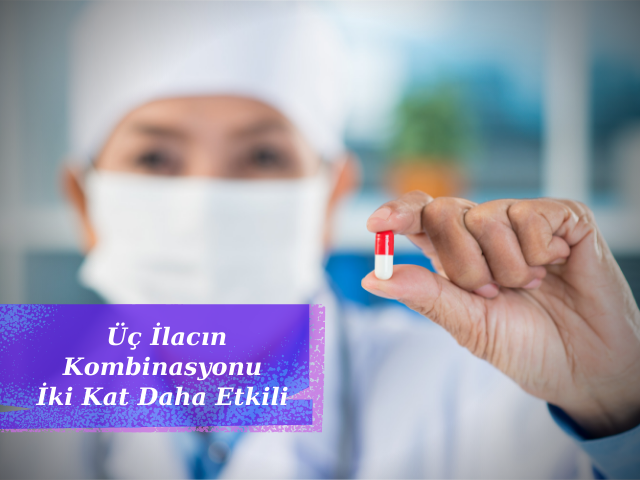 Covid-19 tedavisinde üç ilacın kombinasyonu iki kat daha etkin 