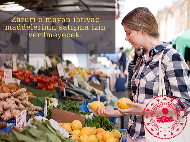 Pazar/Satış Yerleri İle İlgili Ek Genelge